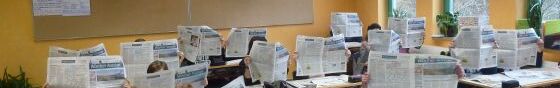Zeitung in der Schule